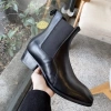 Giày High Heel Chelsea Boot Cao Cổ Da Bò Trơn TEFOSS HN603 Đế Gỗ 5cm Size 38-44 6