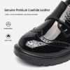 Giày học sinh nam Preppy đen - Đế mềm, thoáng khí, sân khấu, giảm giá 20% 4