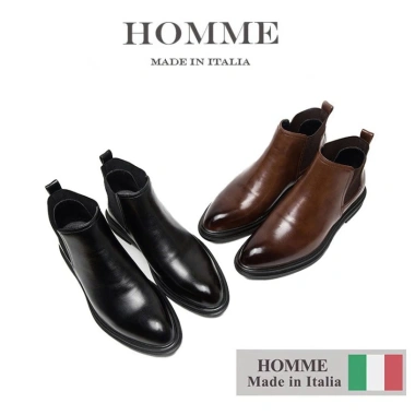Giày Homme Beatles Classic Da Ý Chelsea Boot Troy - Made in Italy, Giá 9.6 triệu