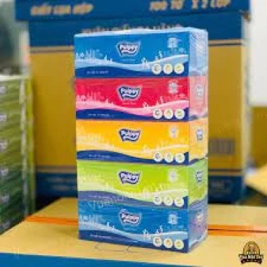Giấy hộp Pulppy 2 lớp 180 tờ - Mềm mại mịn màng, giá ưu đãi 38.000 VNĐ 2 Giấy hộp Pulppy 2 lớp 180 tờ - Mềm mại mịn màng, giá ưu đãi 38.000 VNĐ 2