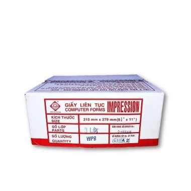 Giấy in liên tục 2-3 liên 210x279mm Liên Sơn cho máy vi tính rẻ nhất 410.000 VND 4 Giấy in liên tục 2-3 liên 210x279mm Liên Sơn cho máy vi tính rẻ nhất 410.000 VND 4
