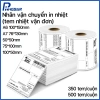 Giấy In Nhiệt Decal A6 100x150mm A7 76x130mm - 500 tem/cuộn Có Keo - In Vận Đơn, Đơn Hàng, Giá 45.000₫
