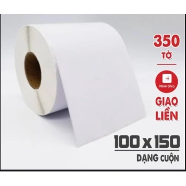 Giấy In Nhiệt Tự Dính Khổ 100x150 mm A6 - Giá 70.000 (Giảm từ 88.900) 2 Giấy In Nhiệt Tự Dính Khổ 100x150 mm A6 - Giá 70.000 (Giảm từ 88.900) 2