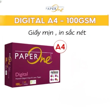 Giấy In PaperOne A4 70-100gsm Nhập khẩu Indonesia Giá ưu đãi 125.000₫