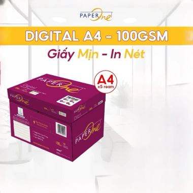 Giấy In PaperOne A4 70-100gsm Nhập khẩu Indonesia Giá ưu đãi 125.000₫
