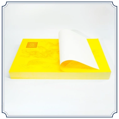 Giấy In Sớ Rồng Chầu Hoa Sen Nền Vàng - Thiết Kế Sang Trọng, Giá 100.000 VND (Giảm từ 129.000 VND) 4