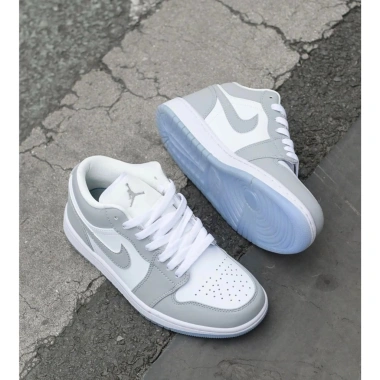 Giày Jordan 1 Woft Grey chính hãng cho nam nữ - Cổ thấp, jd sói xám, FLEX SHOES, giảm giá 18% chỉ 2.55 triệu 2