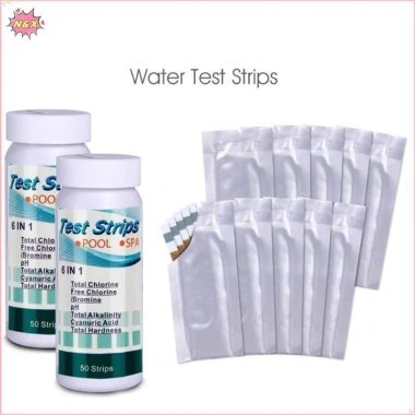 Giấy kiểm tra clo và pH đa năng 6 trong 1 - Đánh giá nhanh, chính xác cho spa và bể bơi 6