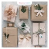 Giấy kraft gói quà cuộn liền 30m vintage nâu trơn - Happy Bird, giá 9.000đ 2