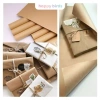 Giấy kraft gói quà cuộn liền 30m vintage nâu trơn - Happy Bird, giá 9.000đ 10