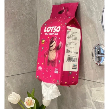 Giấy Lau Đa Năng 200 Tờ Gấu Dâu Lotso - Khăn Giấy Mềm Mại, Không Chất Tẩy Rửa, Tiện Lợi, Giá 39.900đ 5 Giấy Lau Đa Năng 200 Tờ Gấu Dâu Lotso - Khăn Giấy Mềm Mại, Không Chất Tẩy Rửa, Tiện Lợi, Giá 39.900đ 5