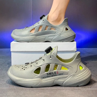 Giày Lỗ Dừa Nam 2.025 Mùa Hè Thể Thao Ngoài Trời - Sandal Đi Biển Giá Ưu Đãi 272k