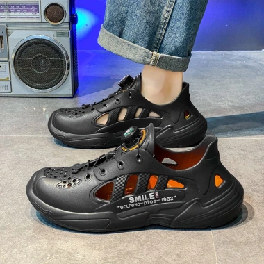 Giày Lỗ Dừa Nam 2.025 Mùa Hè Thể Thao Ngoài Trời - Sandal Đi Biển Giá Ưu Đãi 272k