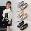 Giày loafer bé gái PU mềm mại, pha lê thời trang, đẹp ngọt ngào, giảm giá 22%