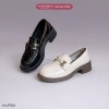 Giày Loafer nữ HÀ HUYỀN da bóng gót vuông 4 phân - Giá chỉ 399.000đ, giảm 23%