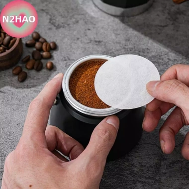 Giấy lọc cà phê N2HAO dùng một lần, giỏ nước thứ cấp 51-58mm cho Portafilter Espresso - Giá chỉ 42.350 VND 7 Giấy lọc cà phê N2HAO dùng một lần, giỏ nước thứ cấp 51-58mm cho Portafilter Espresso - Giá chỉ 42.350 VND 7
