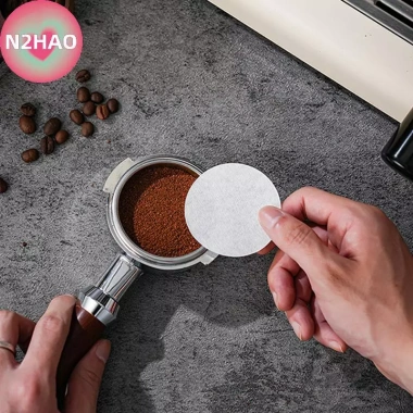 Giấy lọc cà phê N2HAO dùng một lần, giỏ nước thứ cấp 51-58mm cho Portafilter Espresso - Giá chỉ 42.350 VND 9 Giấy lọc cà phê N2HAO dùng một lần, giỏ nước thứ cấp 51-58mm cho Portafilter Espresso - Giá chỉ 42.350 VND 9
