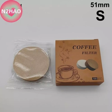 Giấy lọc cà phê N2HAO dùng một lần, giỏ nước thứ cấp 51-58mm cho Portafilter Espresso - Giá chỉ 42.350 VND 10 Giấy lọc cà phê N2HAO dùng một lần, giỏ nước thứ cấp 51-58mm cho Portafilter Espresso - Giá chỉ 42.350 VND 10