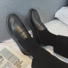 Giày Lofa Nam Size 36-48 Đế Dày Chống Trơn Trượt, Thoáng Khí, Công Sở - ASKZO