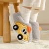 Giày lông cừu Mario trẻ em màu xám ấm áp, dùng trong nhà mùa đông - 212,058₫ 4