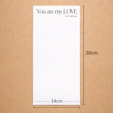 Giấy Lót Bó Hoa 14x30cm - 50 Tờ - Gói 1-5 Bông, Giá Ưu Đãi 38.000₫
