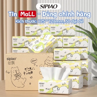 Giấy lụa mềm 5 lớp Sipiao 300 chiếc 175x128mm - Giá ưu đãi 129.000 VND