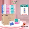 Giấy lụa Ycool 300 tờ 4 lớp - Khăn giấy rút, giấy ăn, 24 gói - Giá 125.000₫