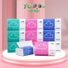Giấy lụa Ycool 300 tờ 4 lớp - Khăn giấy rút, giấy ăn, 24 gói - Giá 125.000₫ 3