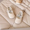 Giày lười công chúa bé gái: Đế mềm, đơn giản, dễ phối đồ, thanh lịch 12