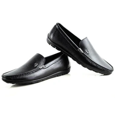 Giày lười da bò GD06 - Đế cao su mềm mại, size 38-43, chỉ 245.000 VND 2