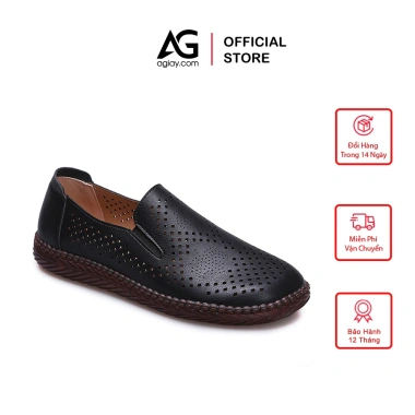 Giày Lười Da Bò Nữ AG245 Thoáng Khí, Thiết Kế Hiện Đại, Giá 350.000 - Mùa Hè 2 Giày Lười Da Bò Nữ AG245 Thoáng Khí, Thiết Kế Hiện Đại, Giá 350.000 - Mùa Hè 2