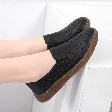 Giày Lười Da Bò Nữ AG245 Thoáng Khí, Thiết Kế Hiện Đại, Giá 350.000 - Mùa Hè 11 Giày Lười Da Bò Nữ AG245 Thoáng Khí, Thiết Kế Hiện Đại, Giá 350.000 - Mùa Hè 11