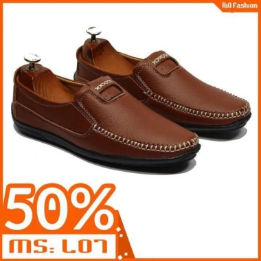 Giày lười da mềm nam đế cao su, khâu chắc chắn, free ship - Giá chỉ 750.000₫ 7