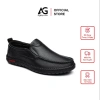 Giày Lười Da Nam AG385 Cao Cấp Lịch Lãm, Êm Ái, Phù Hợp Mọi Tuổi, Giá 455.000 VND