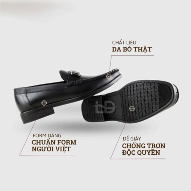 Giày Lười Da Nam Công Sở Đế Cao 4cm Quý Phái G12 Bảo Hành 12 Tháng 324k 3