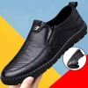 Giày Lười Nam Boss Da Bò PU Đế Mềm Bề Mặt Mềm Mại - Siêu Thoải Mái 133.920₫