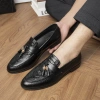 Giày lười nam boy phố RUNO G12 - Đế cao su mềm, khâu chắc, thiết kế đơn giản, giá 339k