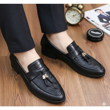 Giày lười nam boy phố RUNO G12 - Đế cao su mềm, khâu chắc, thiết kế đơn giản, giá 339k