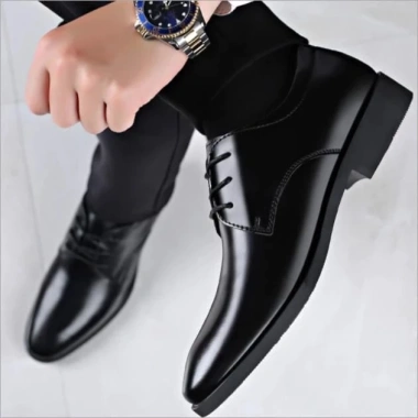 Giày Lười Nam Công Sở Đế Cao 4cm Bền Êm, Thiết Kế Chuẩn Form, Bảo Hành 12 Tháng - Giá Ưu Đãi 291.600 VND 3