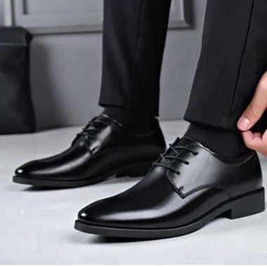 Giày Lười Nam Công Sở Đế Cao 4cm Bền Êm, Thiết Kế Chuẩn Form, Bảo Hành 12 Tháng - Giá Ưu Đãi 291.600 VND 7