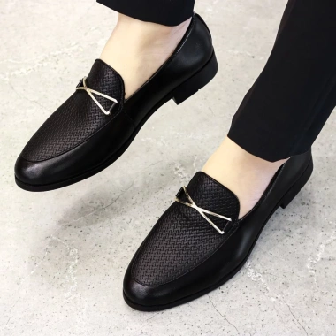 Giày Lười Nam Công Sở Quảng Châu G16 Da Mềm Cao Cấp Size 38-43 Đen Giá 850k 5 Giày Lười Nam Công Sở Quảng Châu G16 Da Mềm Cao Cấp Size 38-43 Đen Giá 850k 5