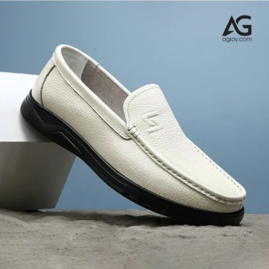 Giày Lười Nam Da Bò AGIAY AG365 - Êm Ái, Thoáng Chân, Đế Cao Su, 485.100 VND Giày Lười Nam Da Bò AGIAY AG365 - Êm Ái, Thoáng Chân, Đế Cao Su, 485.100 VND