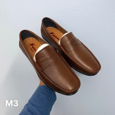 Giày Lười Nam Da Bò Cao Cấp, Khâu Tay Đủ Size, Thời Trang 225k – Giảm Giá