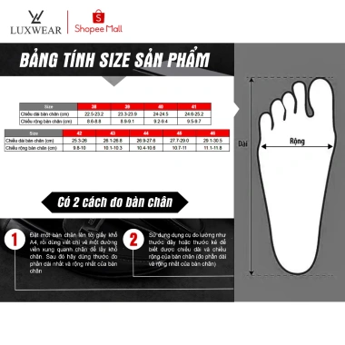 Giày lười nam da bò cao cấp LuxWear đen, đế khâu, bảo hành 24 tháng, giá 650k