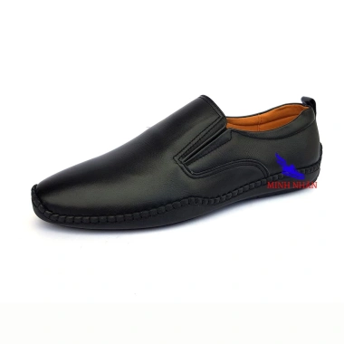 Giày lười nam da bò công sở S-31 đen – Đế bệt slipon, thoải mái lái xe, giá 290.000đ 3