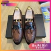 Giày lười nam da bò đánh màu cao cấp G04 - Đế khâu cực bền, màu đen-nâu sang trọng, giá chỉ 900k 4