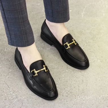 Giày Lười Nam Da Bò Đen G01 Size 38-44, Thật 24 tháng bảo hành, Giá 522.500₫