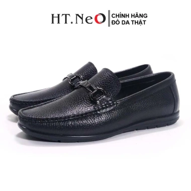 Giày lười nam da bò HT.NeO 338_F - Đế bệt da sần, hạt kim loại, trẻ trung, 520.000₫ 10 Giày lười nam da bò HT.NeO 338_F - Đế bệt da sần, hạt kim loại, trẻ trung, 520.000₫ 10