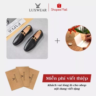 Giày lười nam da bò LuxWear – Đế khâu siêu nhẹ, êm chân, BH 24 tháng, 645.000₫ 7