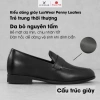 Giày lười nam da bò LuxWear GD52 - Tăng chiều cao, đế khâu, bảo hành 24t - 650k 2